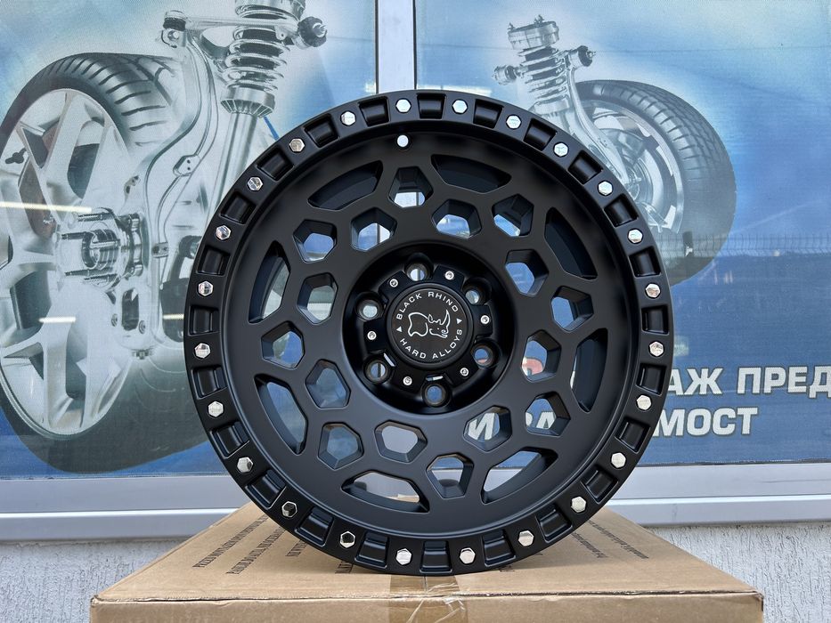 17” Цола 6x139.7 Black Rhino / Джанти за OFFRoad / Джанти 4х4