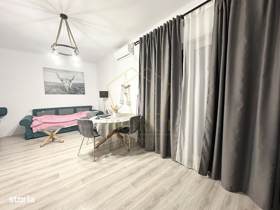 Apartament spatios cu 1 camera si terasa 19mp | Giroc