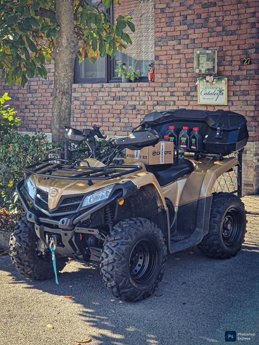 ATV CFMOTO CFORCE 450S inmatriculat acte la zi fiscal pe loc
