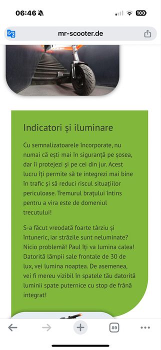 Trotineta electrica motor Bosch