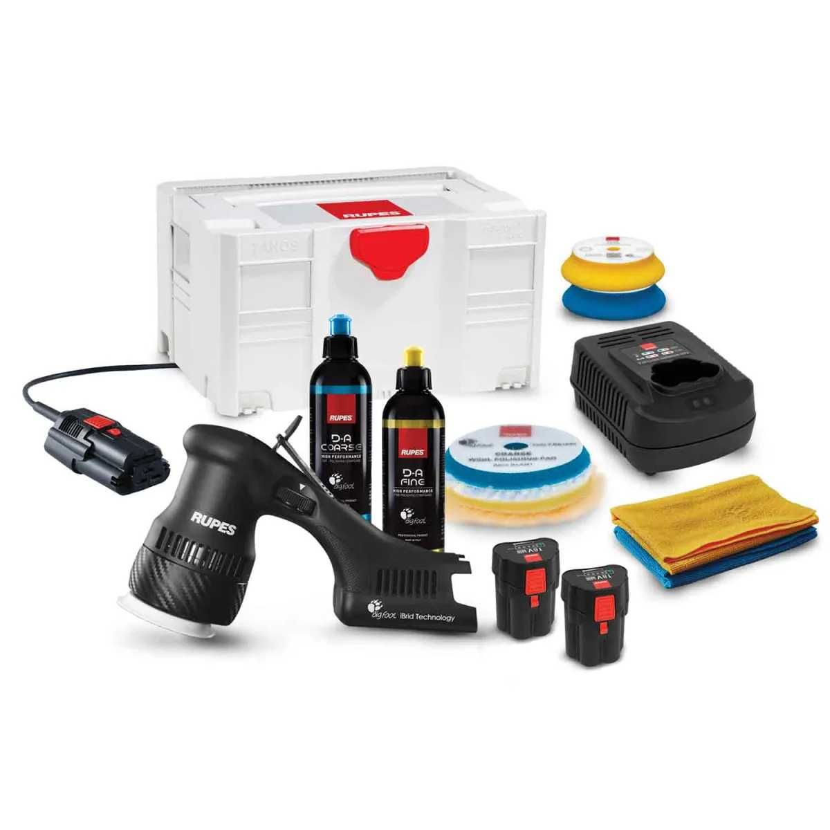 Mini iBrid Polisher HLR75 Rupes Deluxe Kit