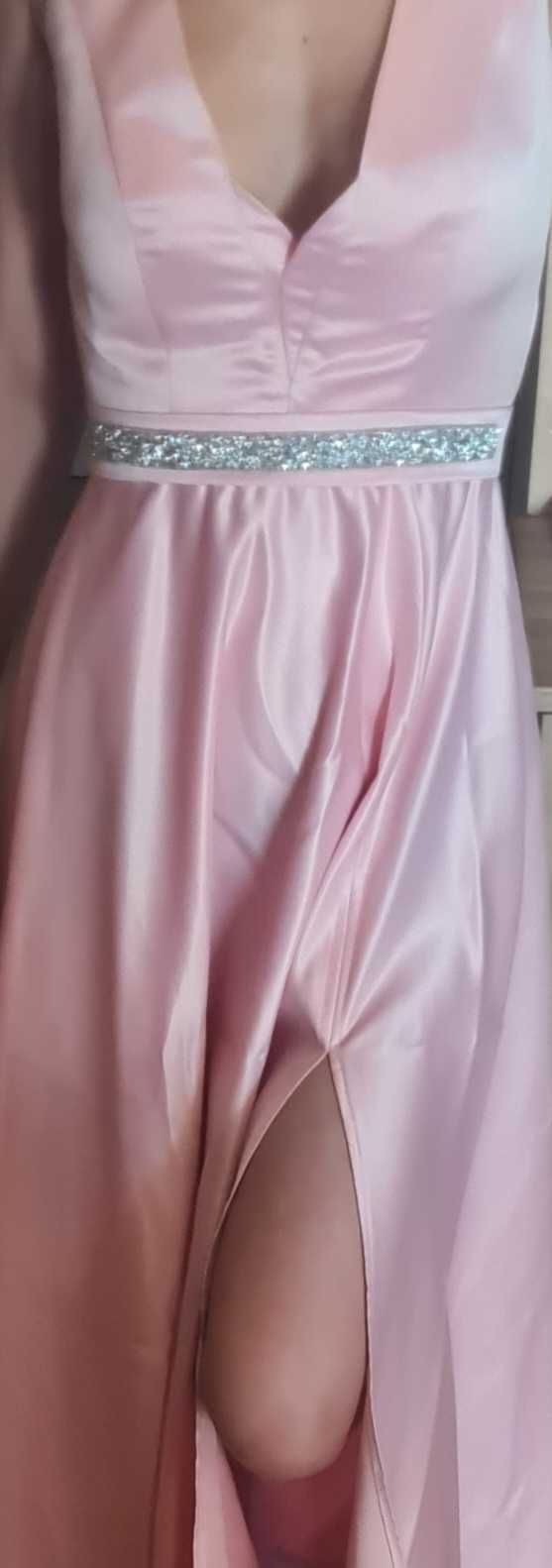 рокля Naomi -плътен сатен/тафта - подходяща за сватба