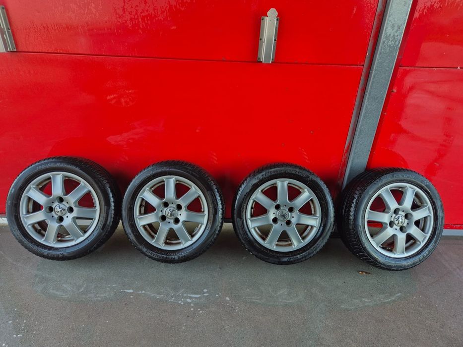 Jante aliaj + cauciucuri 4x108 R15