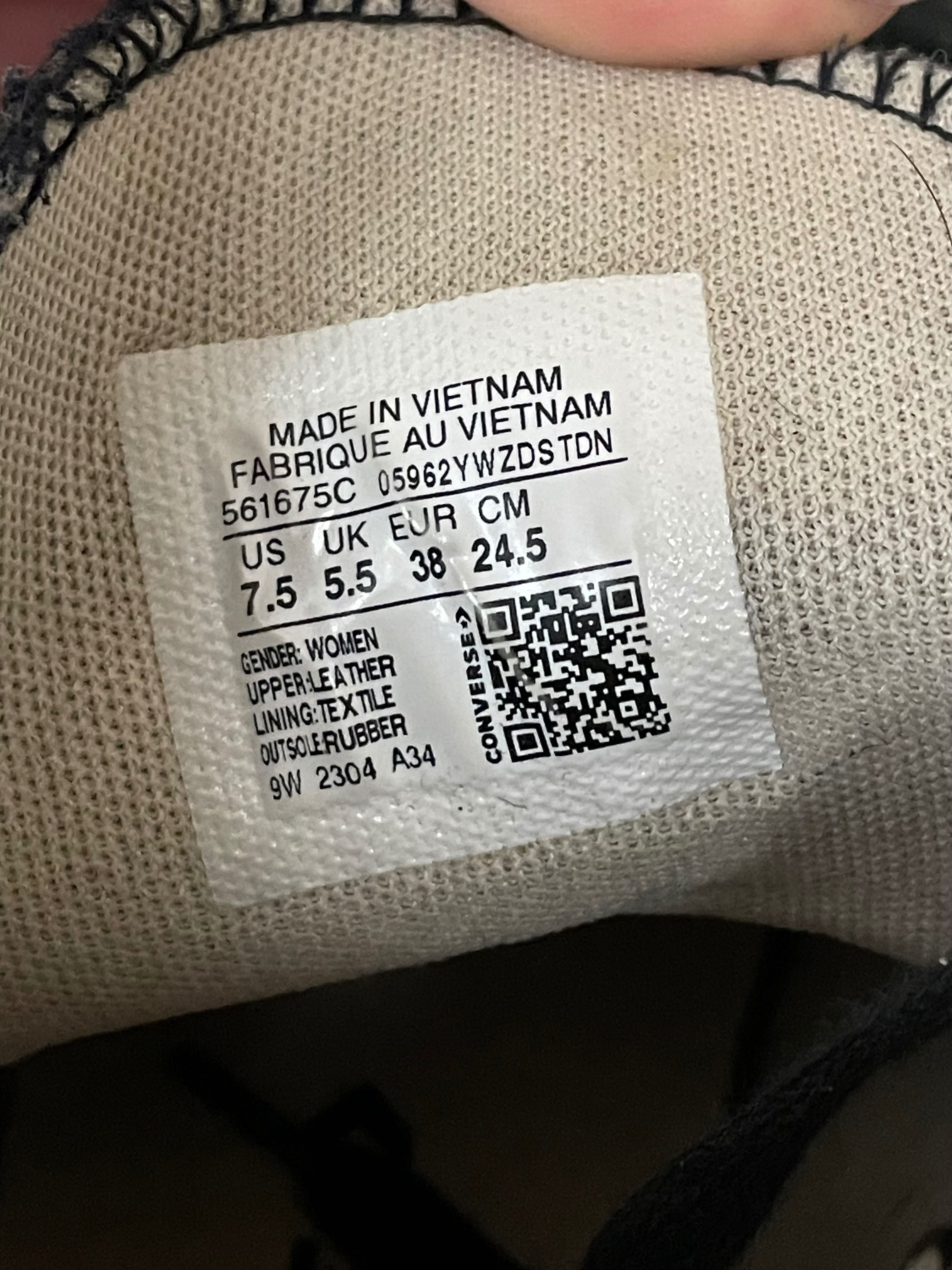 converse размер 38 нормално състояние