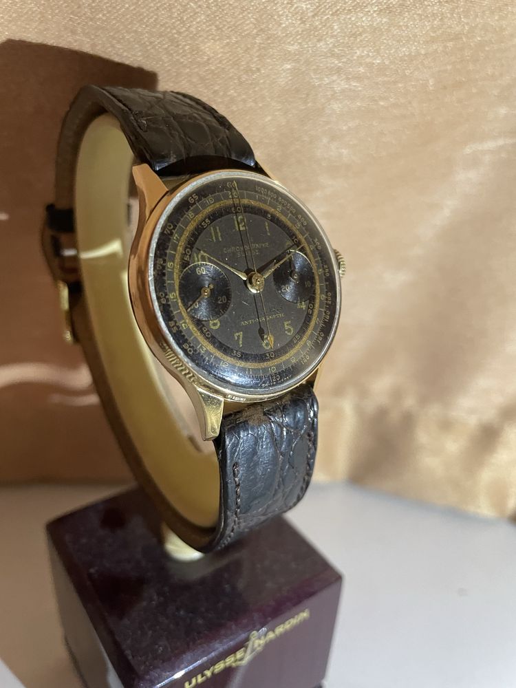 Ceas de aur chronographe suisse