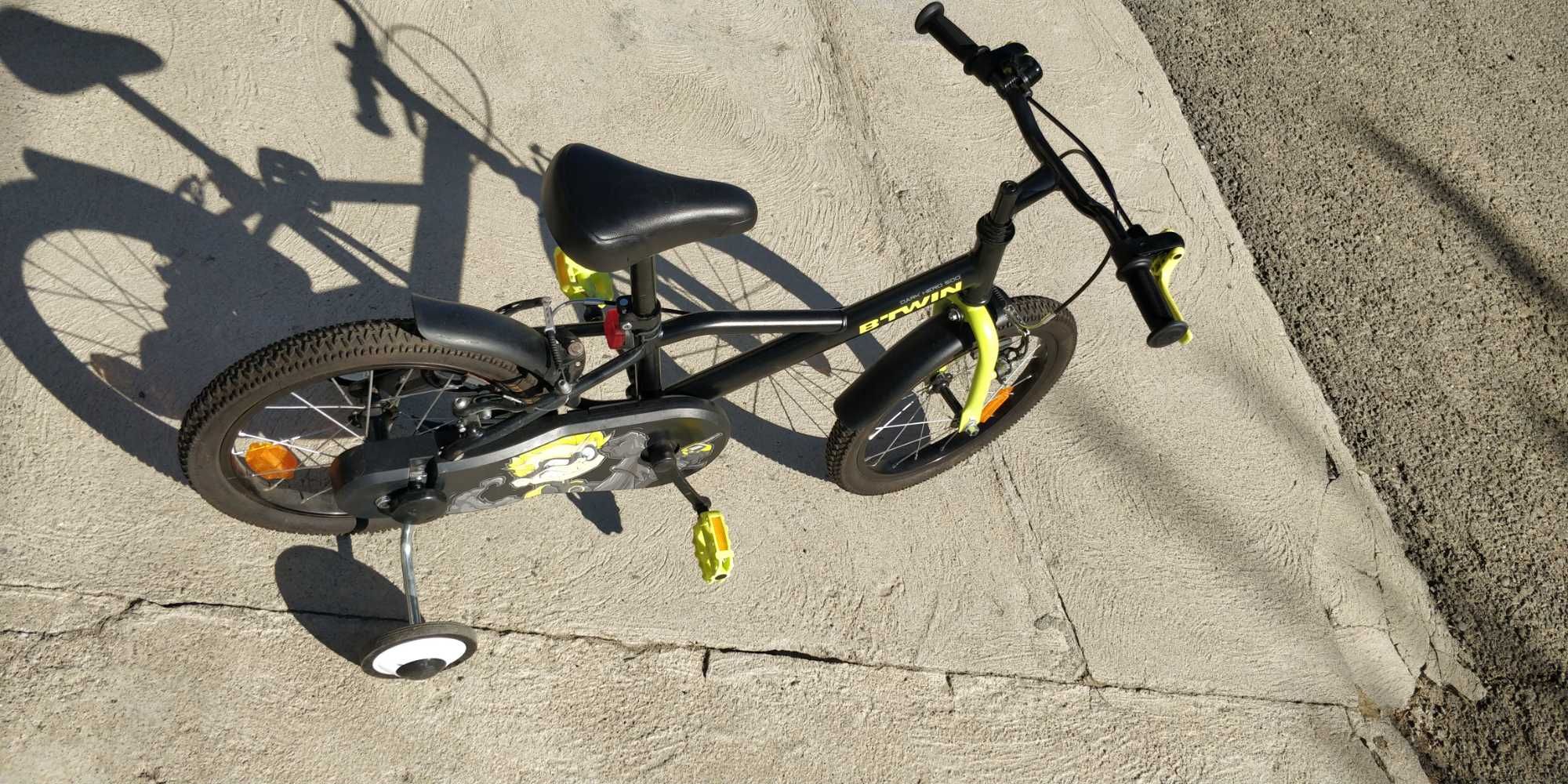 Bicicletă 16" 500 DARK HERO Copii 4-6 ani cu preluare personala Zalau