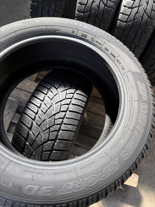 # 2x Anvelope Iarna 225/55 R17  - Dunlop  Sp Winter Sport 3D AO
