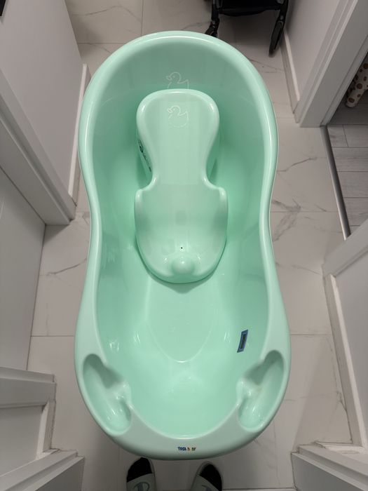 Cadita plus suport metalic Tega Baby