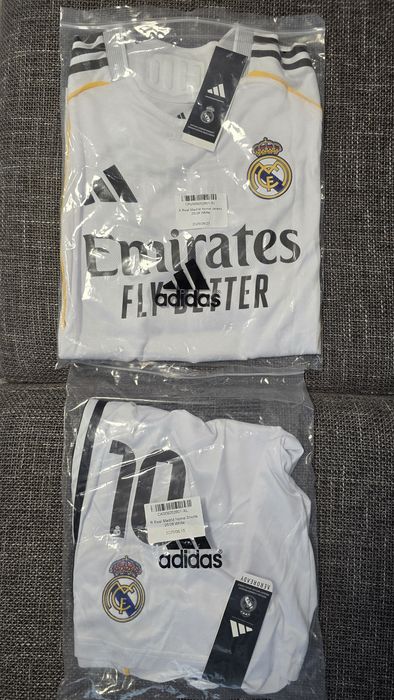 Echipament fotbal Real Madrid Mbappe 10 Acasă 2025/2026