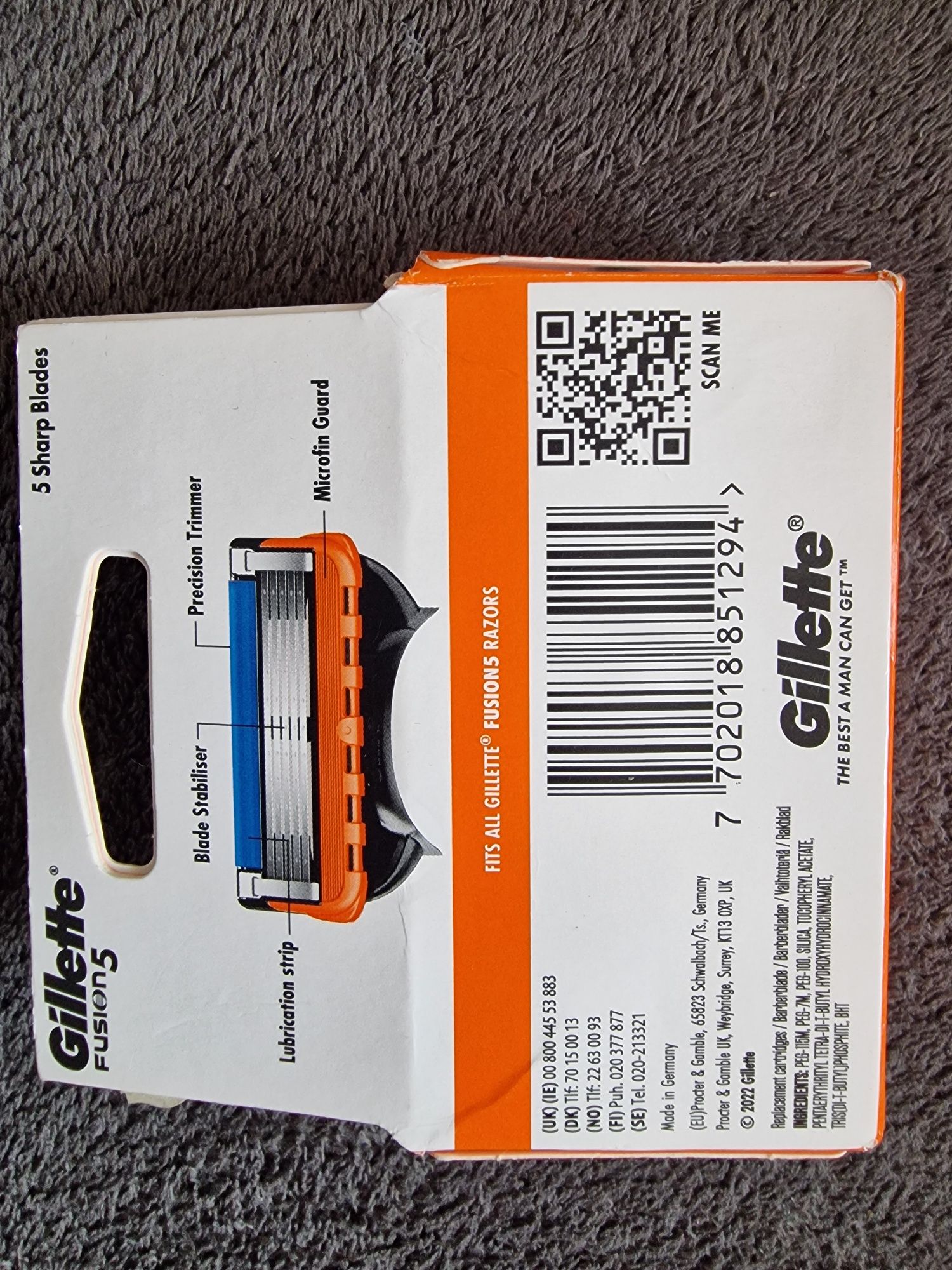 Gillette fusion 5 Aparat Sigilat