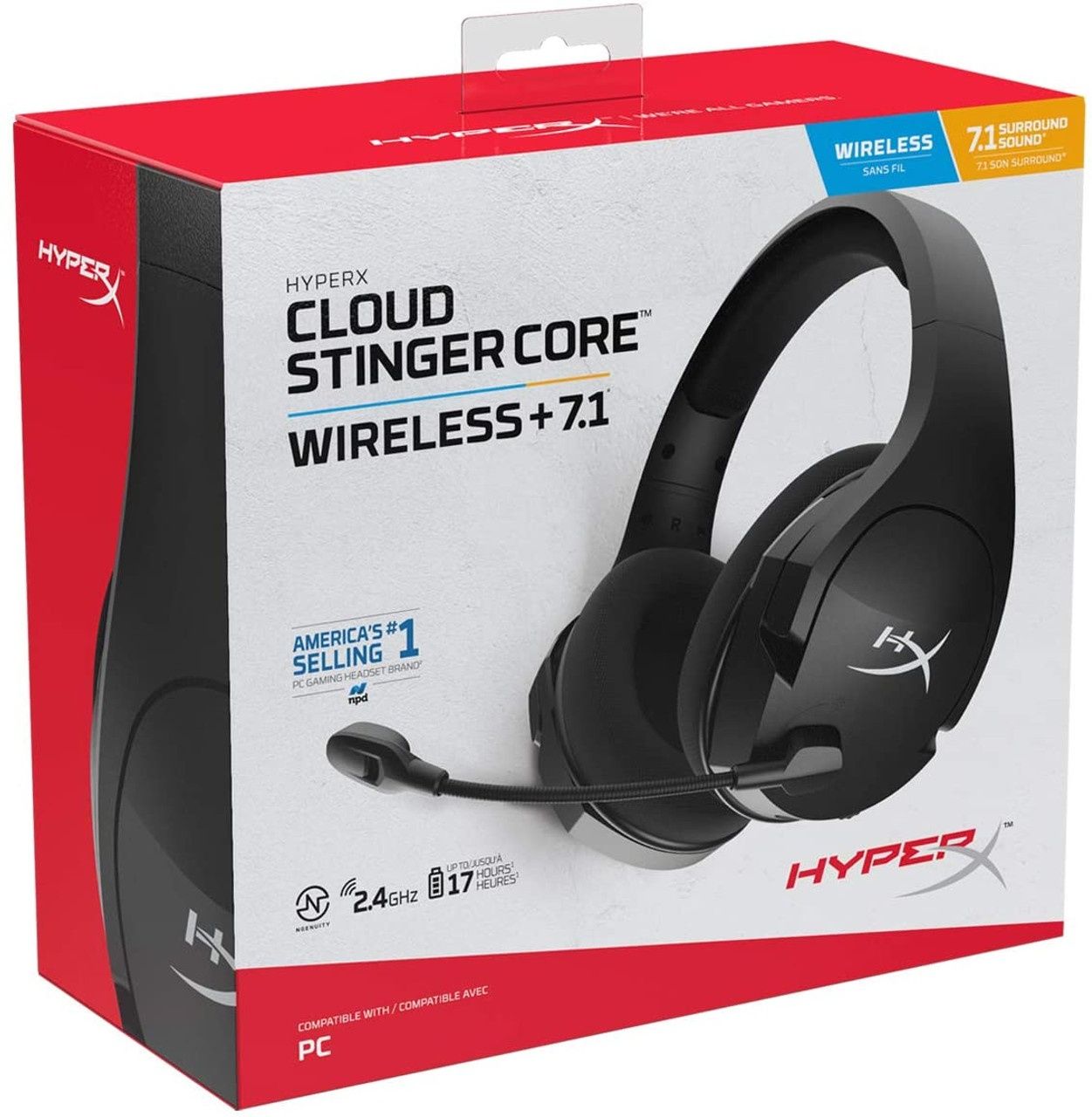 Hyper X Cloud Stinger Core Wireless 7.1