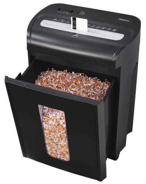 ПРОМО! Шредер Hama Premium M10, ниво на защита E4 P4 T5, 18л
