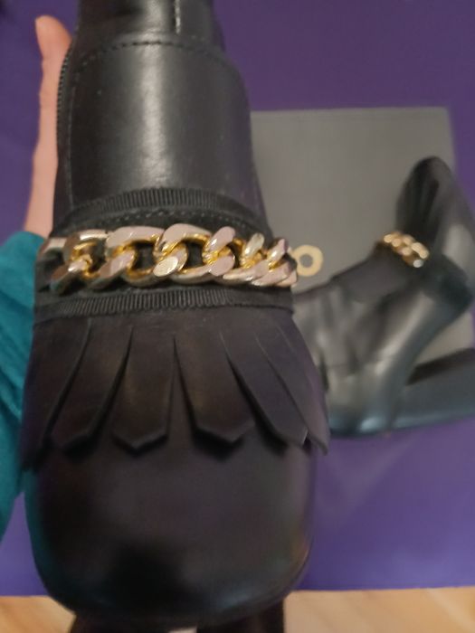 Оригинални Liu Jo Боти естествена кожа