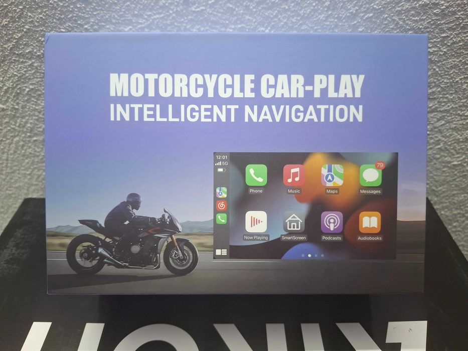 BMW Car Play/Android Autо GPS навигация за мотоциклет 6"  (инча}, Нова