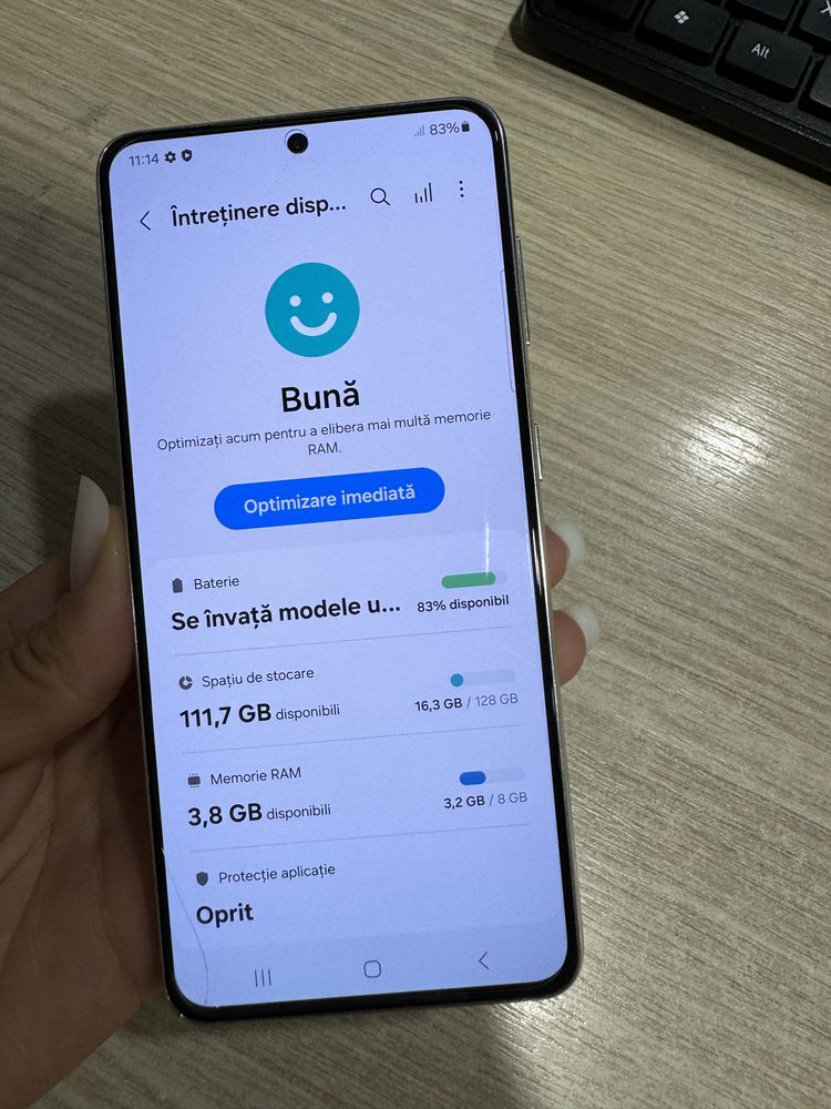 Samsung S21, 128GB, 8GB RAM, 5G, Phantom White!!!