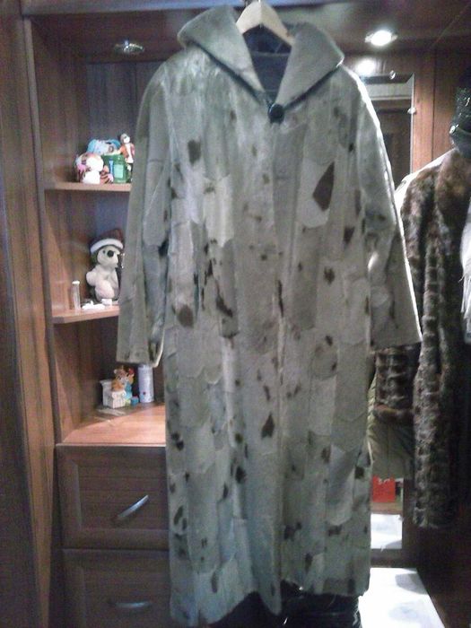 Шуба из меха нерпы