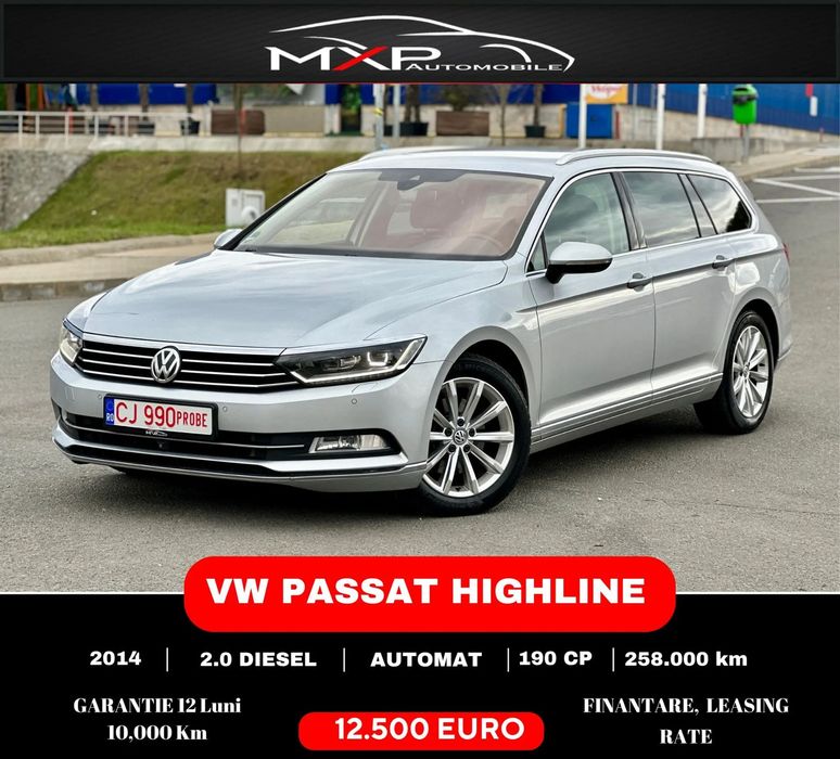 Volkswagen Passat GARANTIE 12 Luni! Climatronic, Led Daylight, 4Motion, Navi