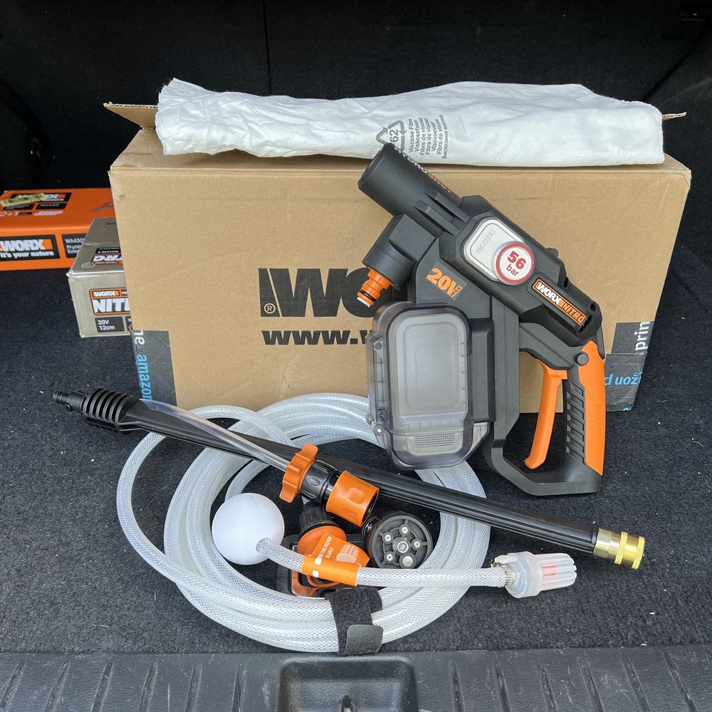 Акумулаторна водоструйка WORX Nitro WG633E Professional