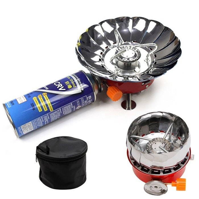 Газовая горелка с ветрозащитой, Акция!