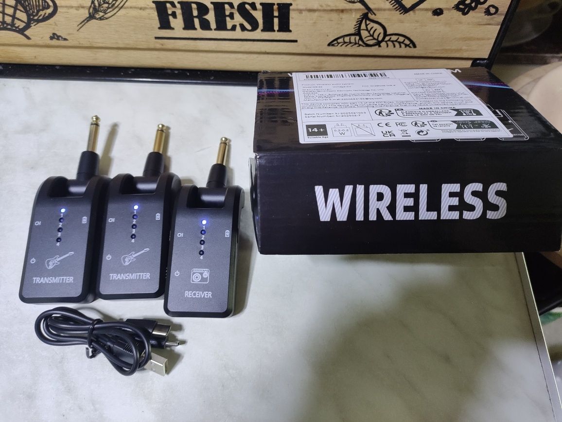 Wireless за две китари