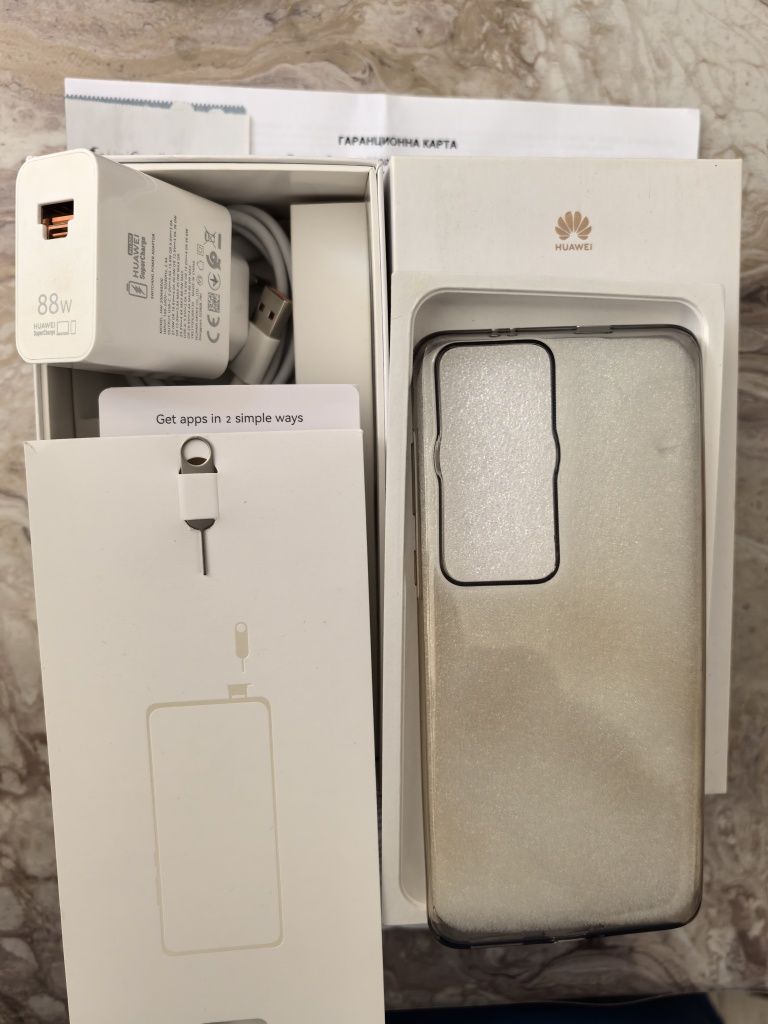 Huawei p60 pro с гаранция + подаръци