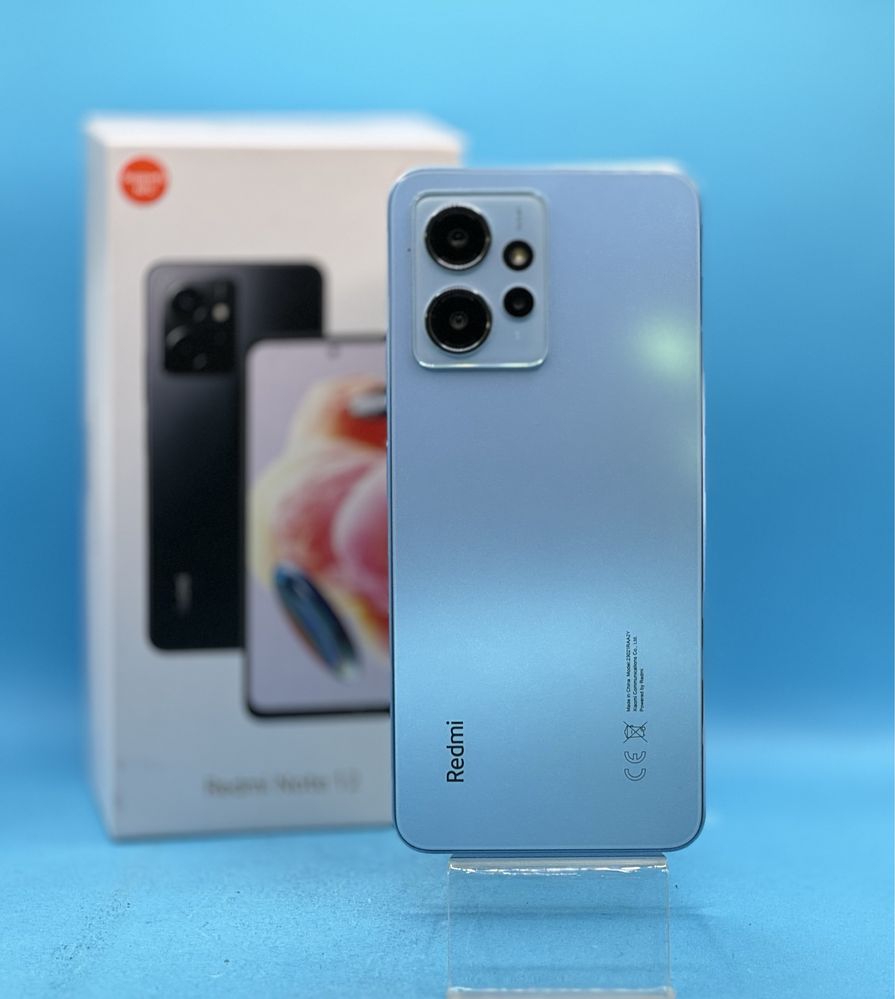 ГАРАНЦИОНЕН!!! Xiaomi Redmi Note 12, 8 GB RAM, 256 GB, 4G, Ice Blue