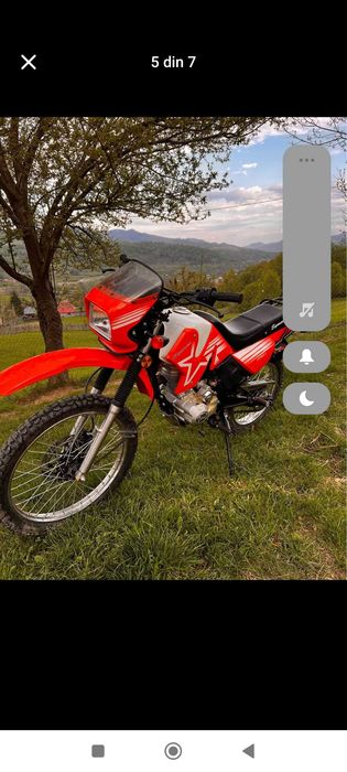 Enduro 125, recent adus din Belgia