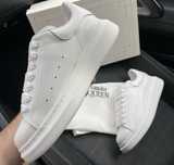 Adidasi Alexander Mcqueen albi piele