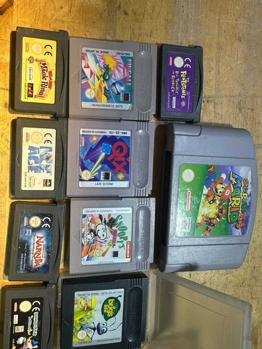vand un lot de jocuri pentru nintendo