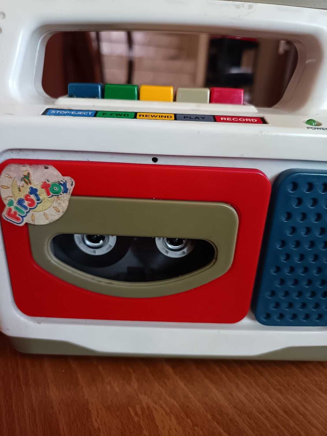 Винтидж касетофон Youthtronics Boom Box Cassette Player & Recorder