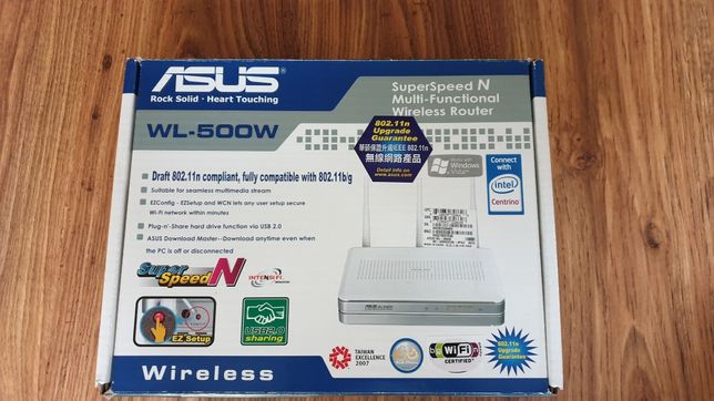 Router Asus WL 500W