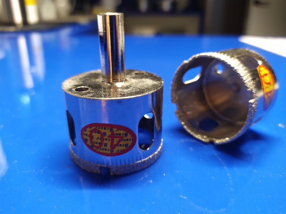 Коронки по стеклу керамике 40мм