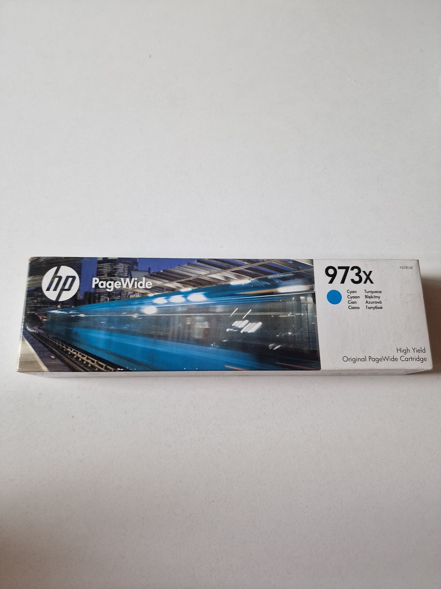 Тонер HP PageWide 973x, цвят Cyan