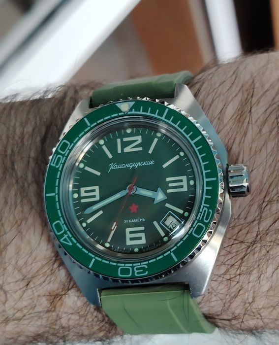 ceas Vostok Komadirskie