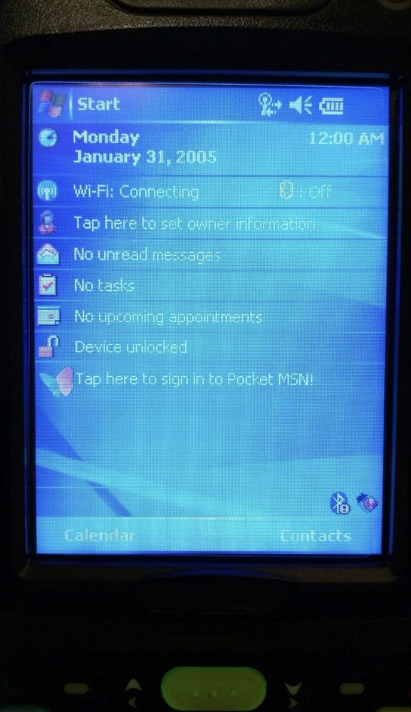 Barcode Scanner WiFi PK0DCRFA7WR Windows Mobile 5 motorola MC70 symbol