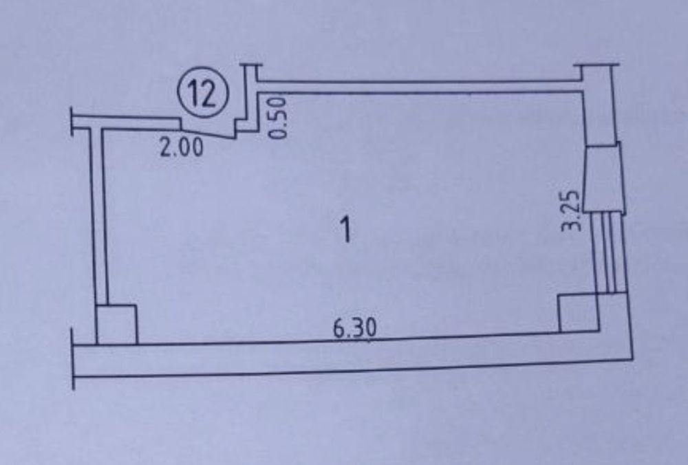 . Продаётся квартира , бывшее общежитие