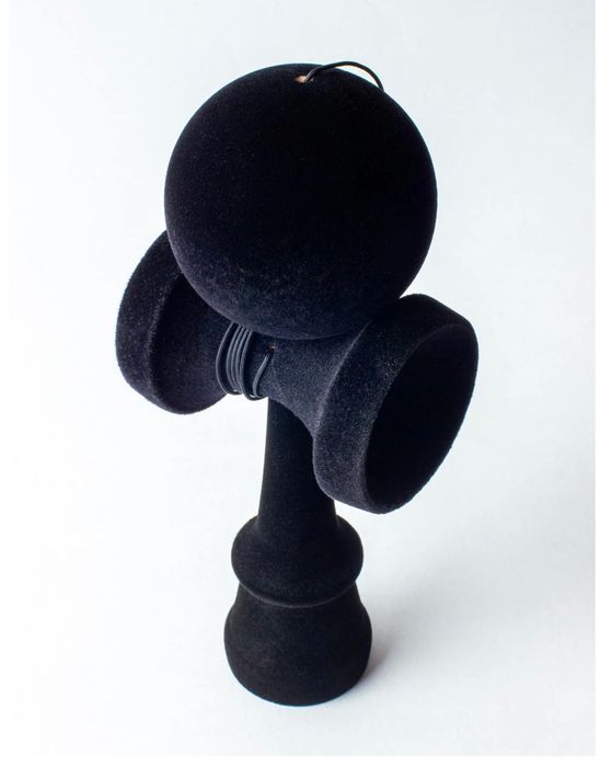 Kendama sweets fuzzy black broken shape nou!
