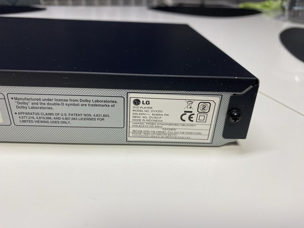 DVD Player LG DVX 350