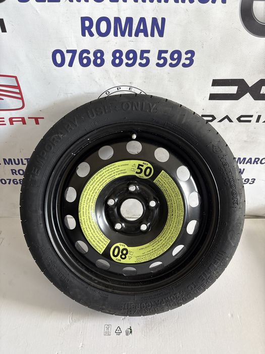 Roata rezerva slim R16 vw golf 7  Seat Leon  Audi A3