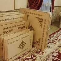 Казахский Стол Раскладной  Низкий Столик Круглый Квадратный Жер стол