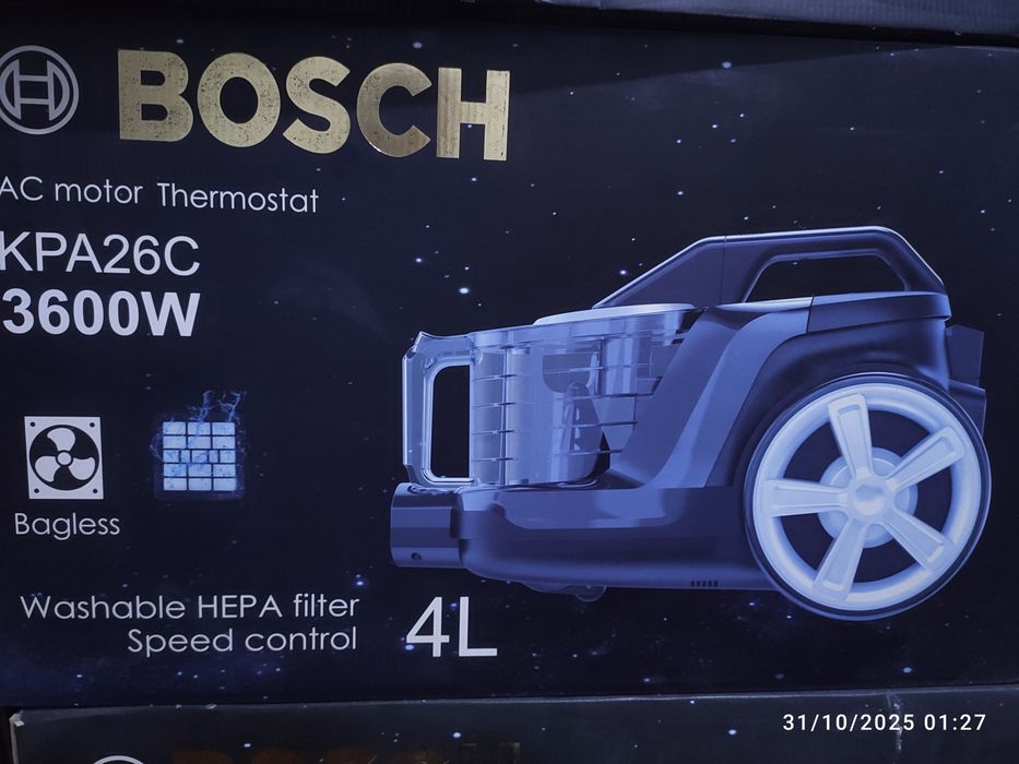 Pilesos BOSCH 3600w
