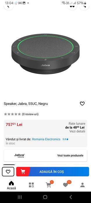Jabra speak2 55 difuzor