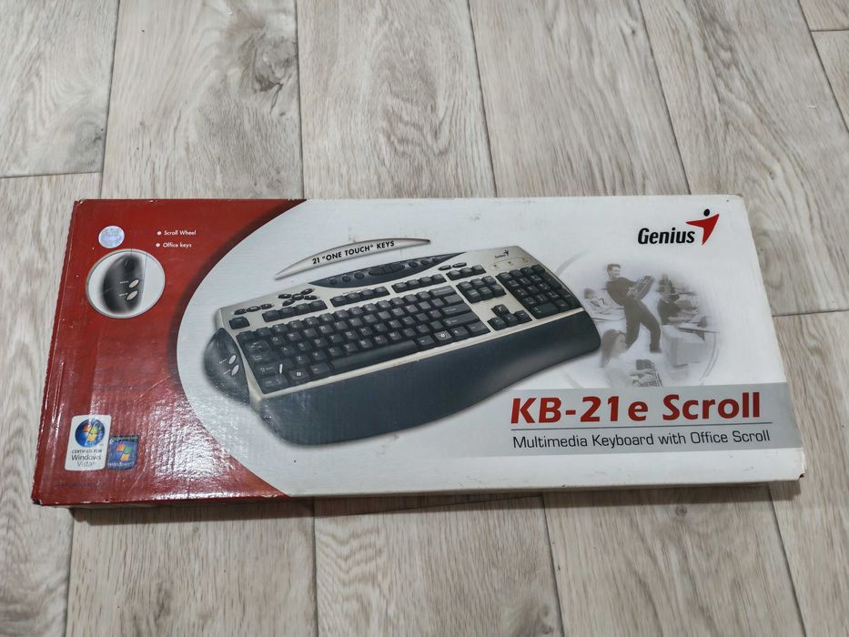 Клавиатура Genius Scroll (Retro) Новая