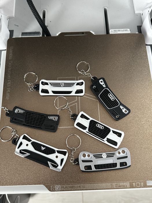 Breloc 3D personalizat Audi,Mercedes, Tesla, Porsche, Skoda, VW, Seat