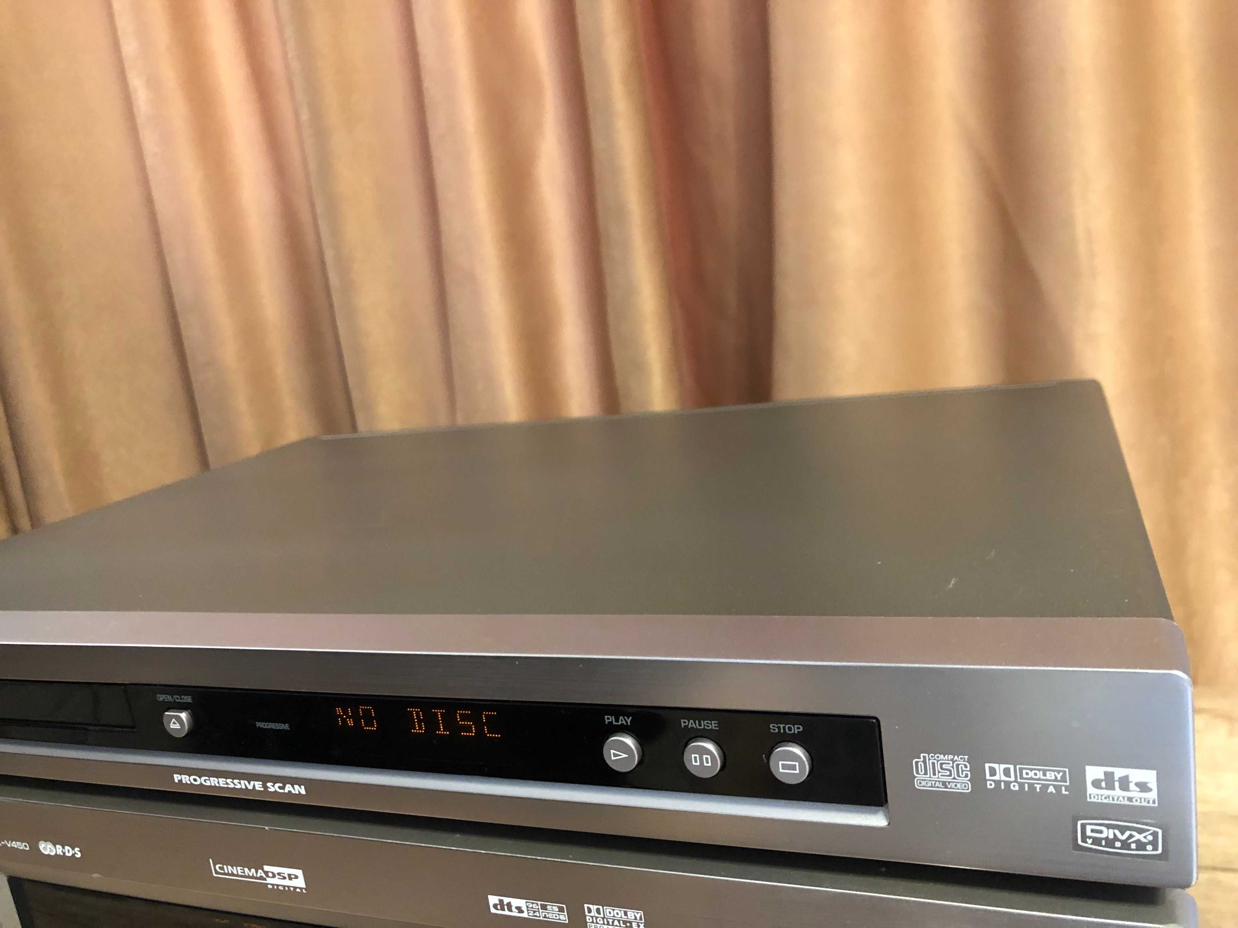 Yamaha DVD player DVD-S550, progressive scan, dolby, dts, divx