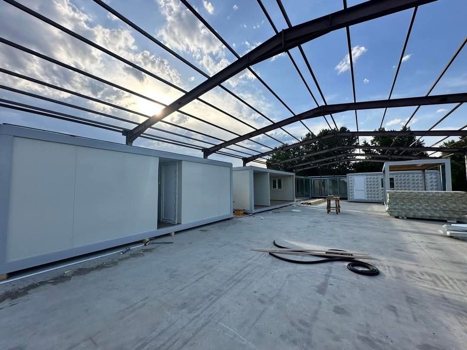 Container modular tip birou, locuinta, spatiu comercial  7 x 2.40m