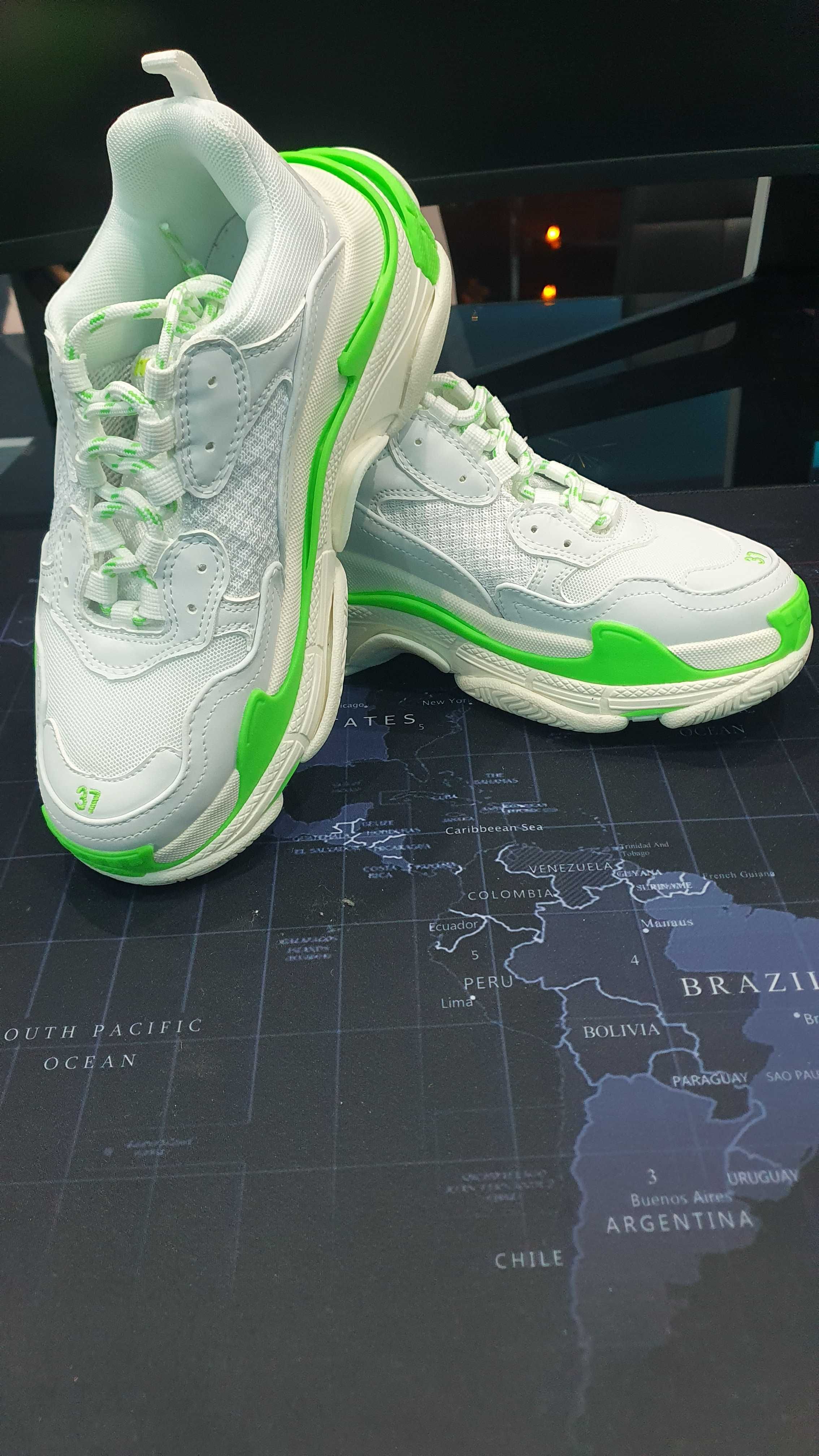 Balenciaga Triple S Clear SOLE 1st Generation LT.WHITE/GREEN