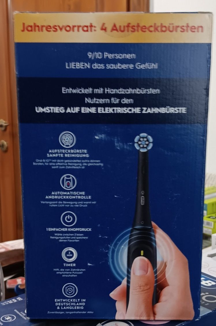 Set 4x Periuta de dinti electrica Oral-B iO2cu Tehnologie Magnetica