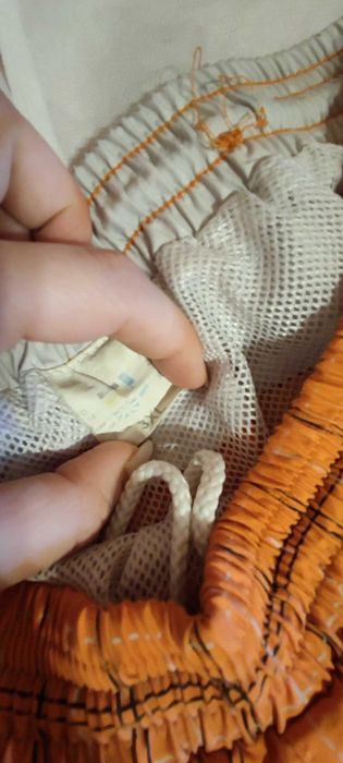 Pantaloni scurti de plaja portocalii MARI