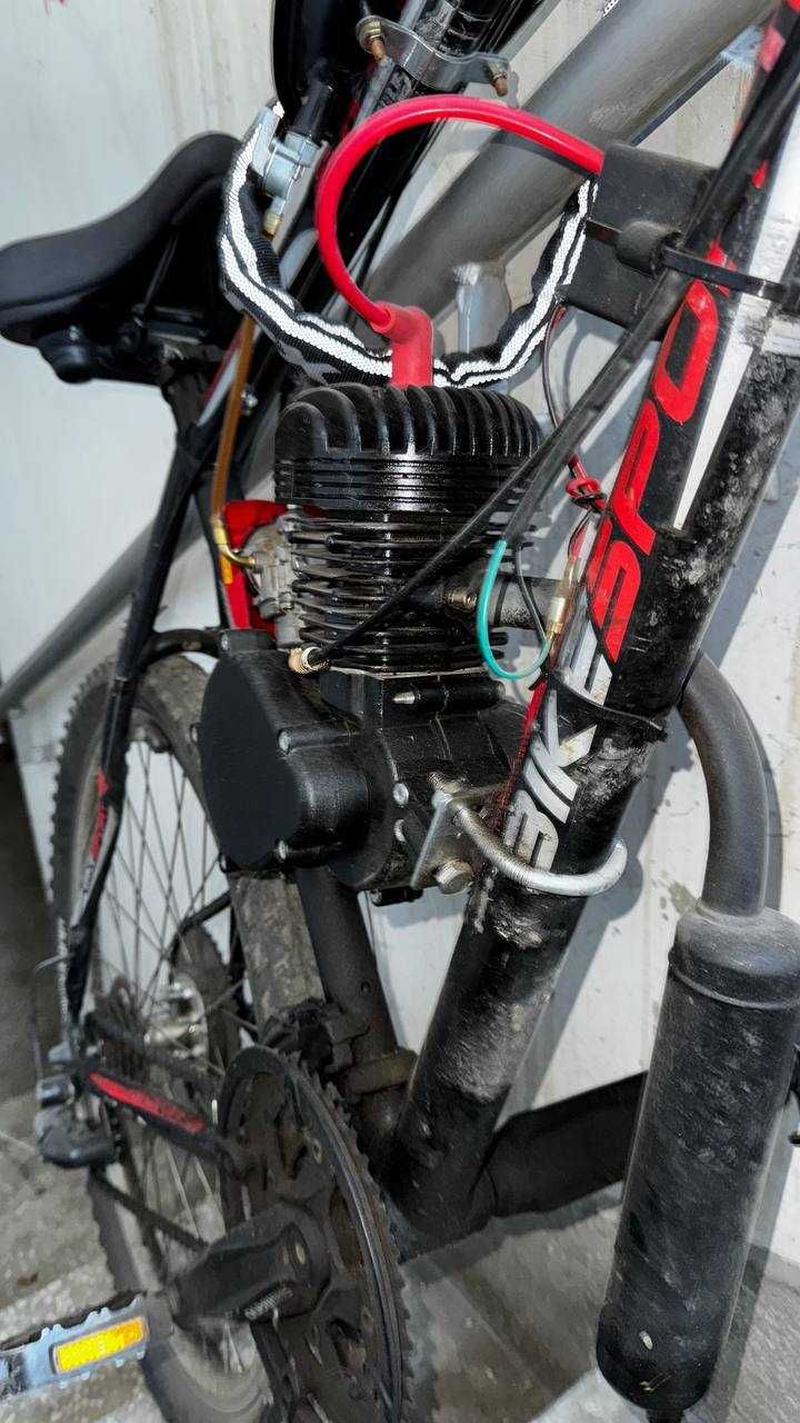 Веломотор 100cc Двутактов